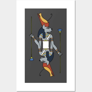 Bastet - Goddess of Cats Posters and Art